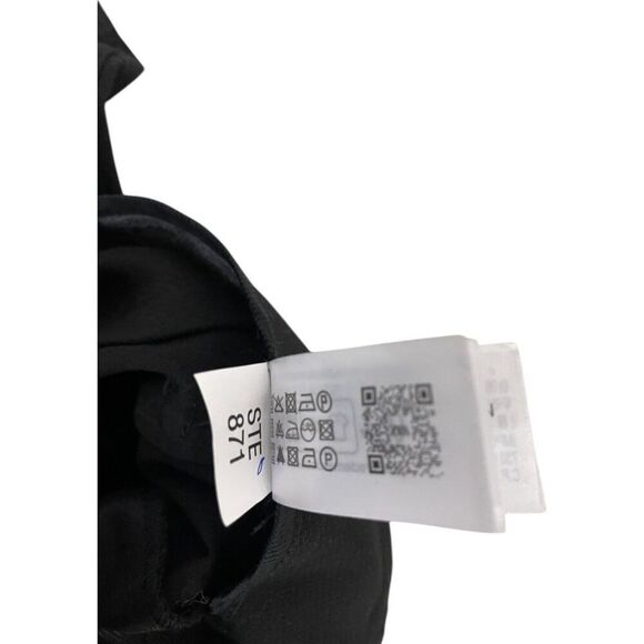 Zara Womens High Waisted Pants Trousers Ankle S Black 9490/590 NWT no belt - Picture 10 of 15